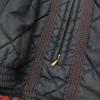 1960's OLD REVERSIBLE ABSTRACT PATTERN QUILTED JACKET ... XL