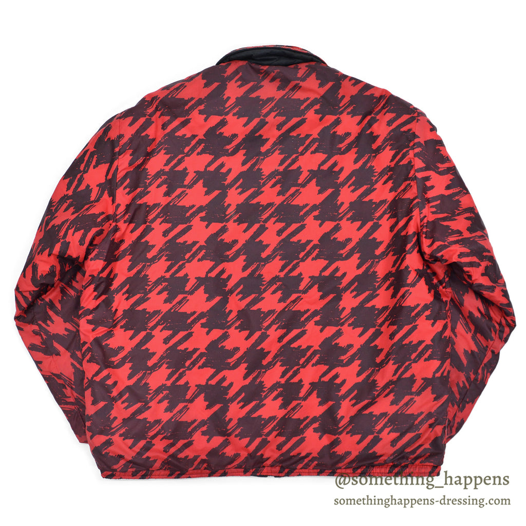 1960's OLD REVERSIBLE ABSTRACT PATTERN QUILTED JACKET ... XL