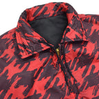 1960's OLD REVERSIBLE ABSTRACT PATTERN QUILTED JACKET ... XL