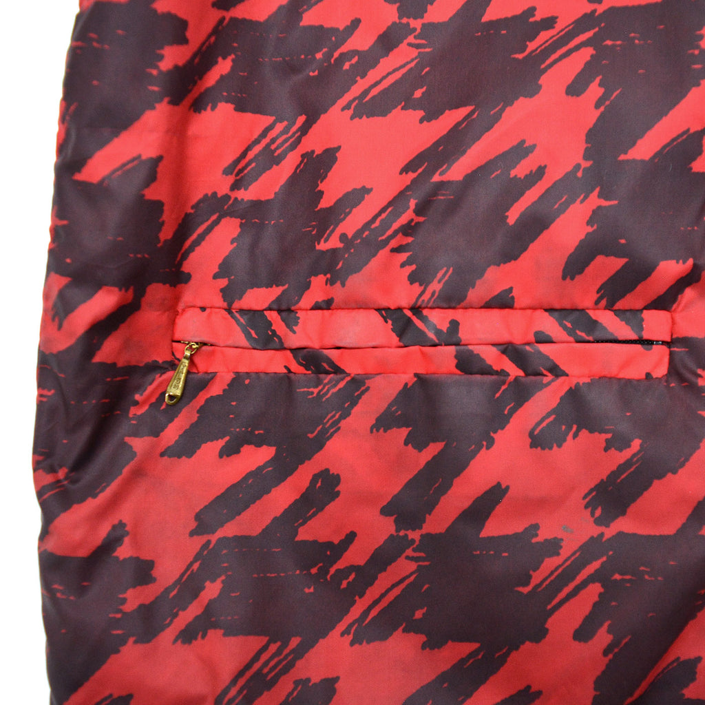 1960's OLD REVERSIBLE ABSTRACT PATTERN QUILTED JACKET ... XL