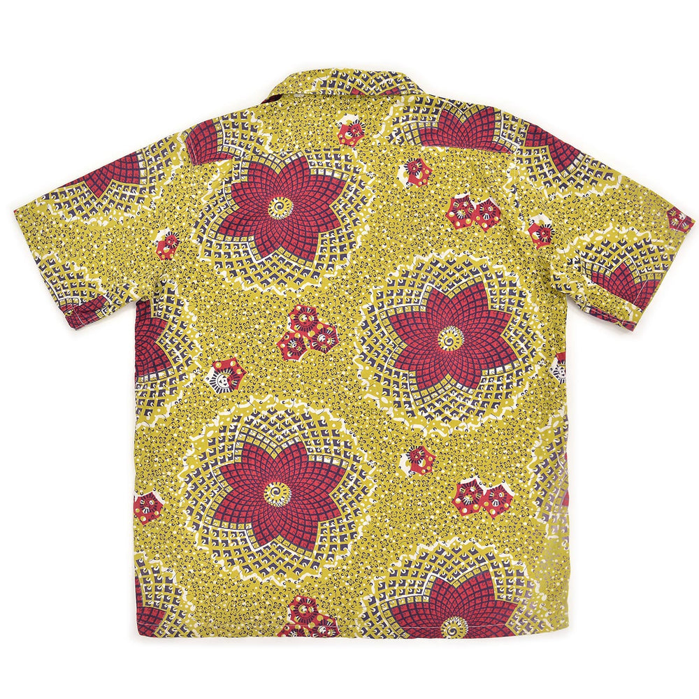 1950's UNKNOWN GEOMETRIC PATTERN S/S SHIRT ...
