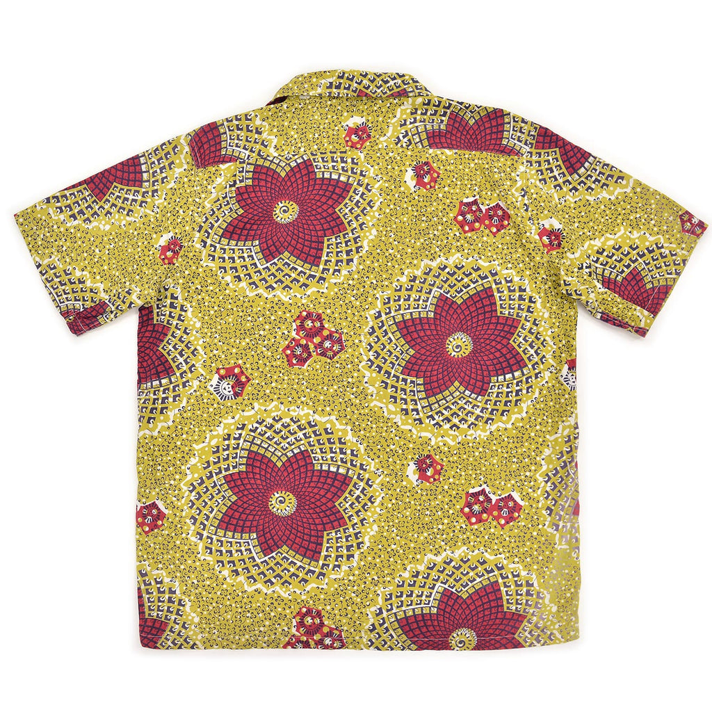 1950's UNKNOWN GEOMETRIC PATTERN S/S SHIRT ...