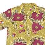 1950's UNKNOWN GEOMETRIC PATTERN S/S SHIRT ...