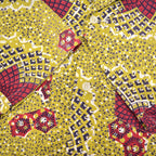 1950's UNKNOWN GEOMETRIC PATTERN S/S SHIRT ...