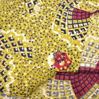 1950's UNKNOWN GEOMETRIC PATTERN S/S SHIRT ...