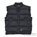 1990's~ GERRY DOWN VEST / ALL BLACK ... L
