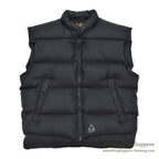 1990's~ GERRY DOWN VEST / ALL BLACK... L