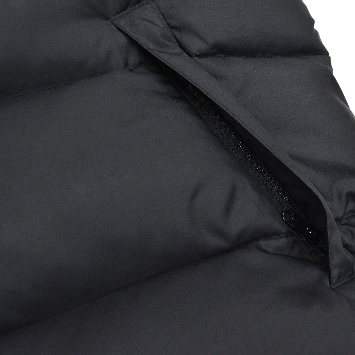 1990's~ GERRY DOWN VEST / ALL BLACK... L