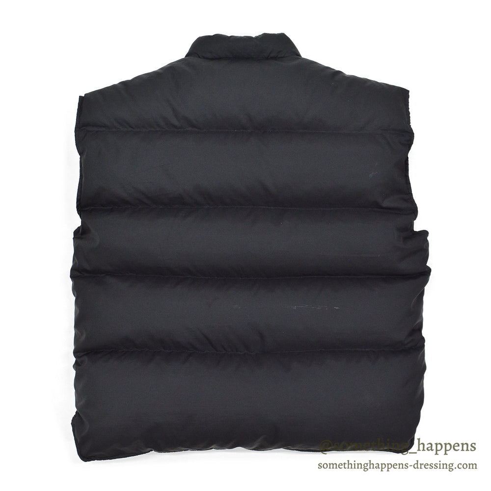 1990's~ GERRY DOWN VEST / ALL BLACK ... L