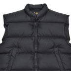1990's~ GERRY DOWN VEST / ALL BLACK... L