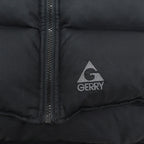 1990's~ GERRY DOWN VEST / ALL BLACK... L