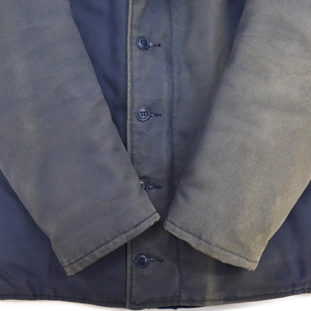 1960's~ GOLDEN FLEECE TYPE N-1 BLUE DECK JACKET / INSANE FADED ... 40