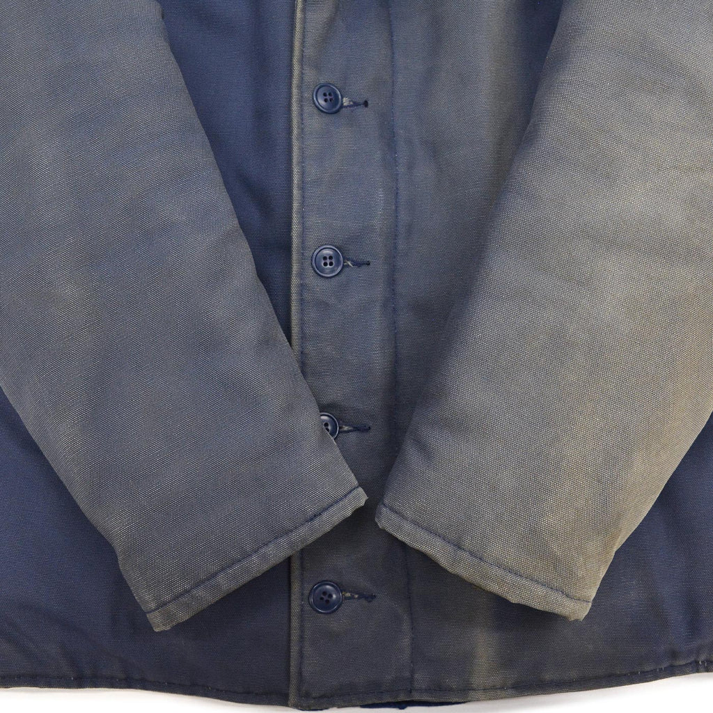 1960's~ GOLDEN FLEECE TYPE N-1 BLUE DECK JACKET / INSANE FADED ... 40