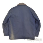 1960's~ GOLDEN FLEECE TYPE N-1 BLUE DECK JACKET / INSANE FADED ... 40
