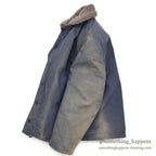 1960's~ GOLDEN FLEECE TYPE N-1 BLUE DECK JACKET / INSANE FADED ... 40