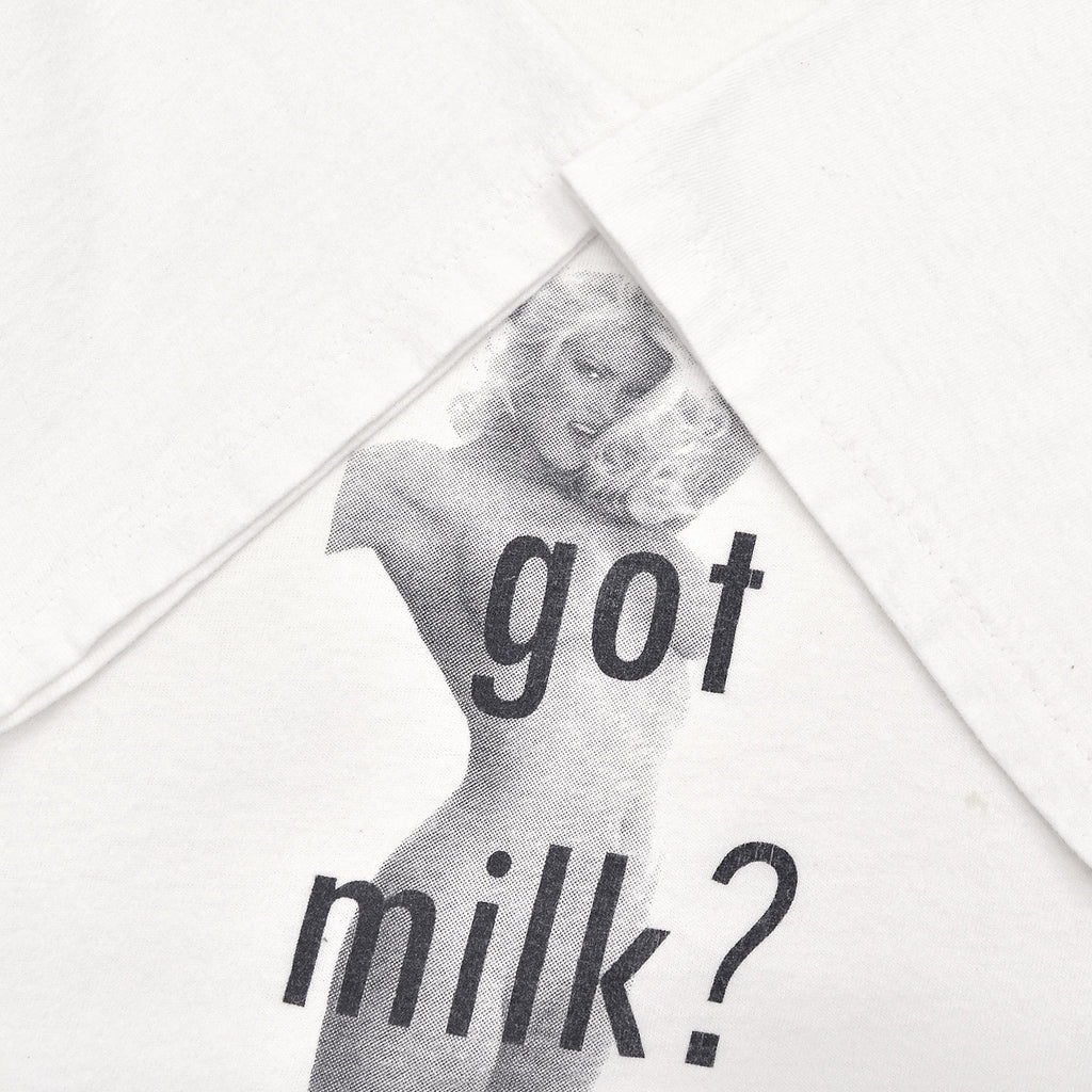 1990's GILDAN got milk? LADY PRINT T-SHIRT ... L