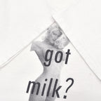 1990's GILDAN got milk? LADY PRINT T-SHIRT ... L