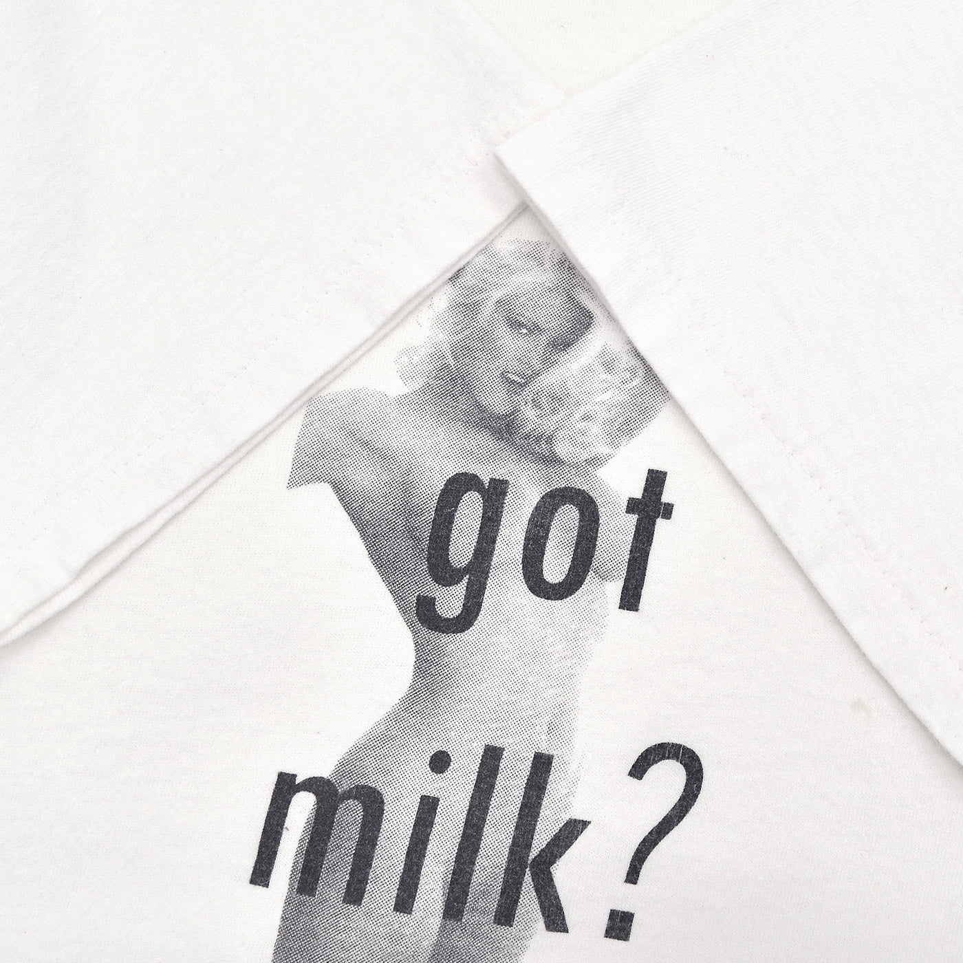 1990's GILDAN got milk? LADY PRINT T-SHIRT ... L