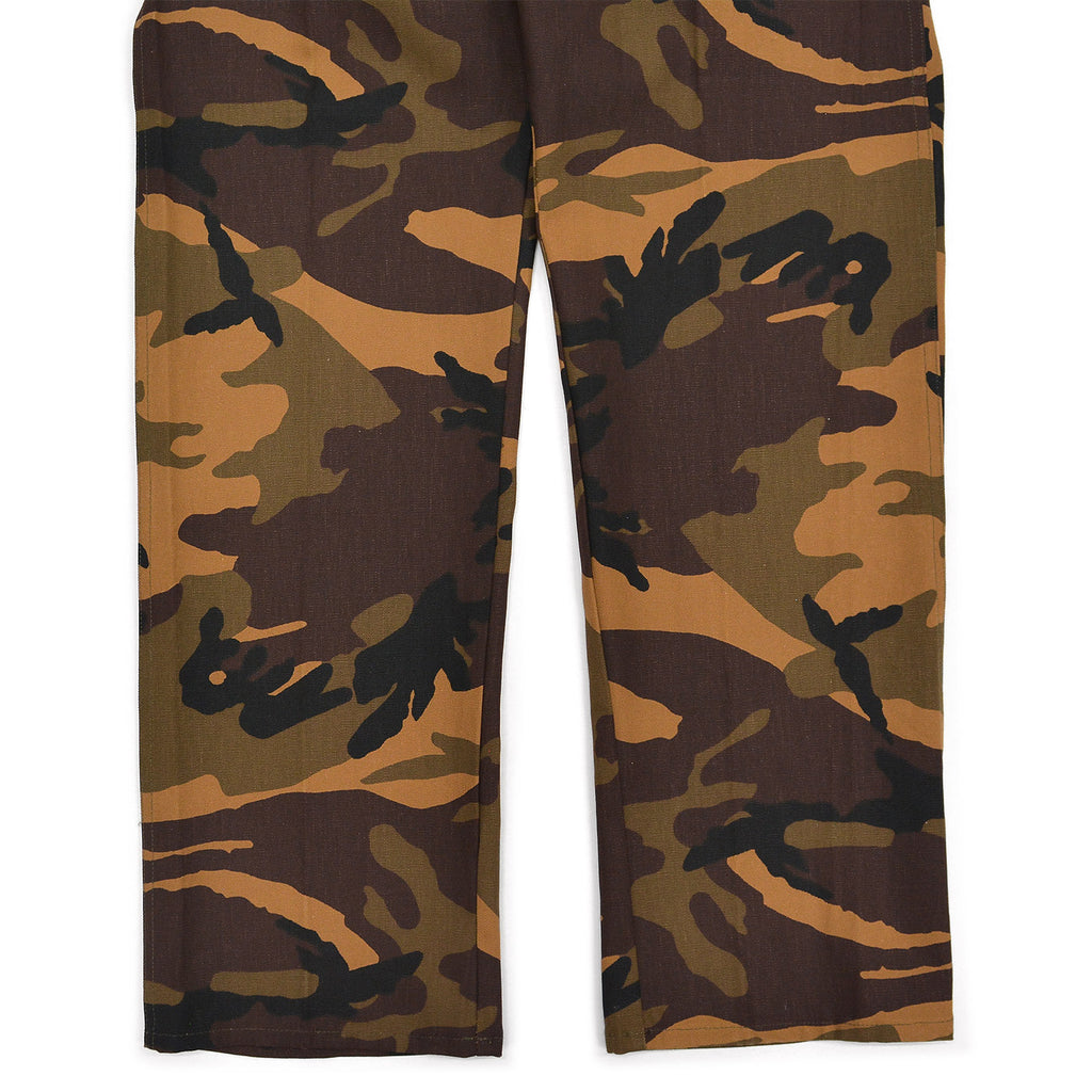 1980s DEADSTOCK GUNG HO BROWN CAMO BAKER PANTS ... W32/L34
