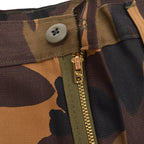1980s DEADSTOCK GUNG HO BROWN CAMO BAKER PANTS ... W32/L34