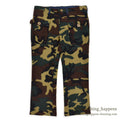 1980's HAND MADE WOODLAND CAMO FLEECE PANTS...W37/L27