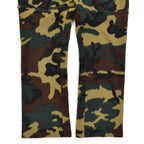 1980's HAND MADE WOODLAND CAMO FLEECE PANTS ... W37/L27