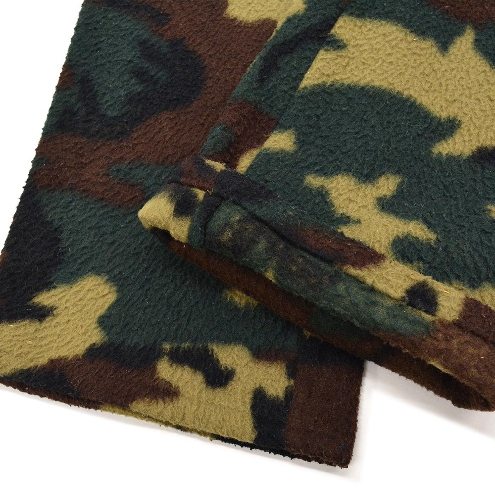 1980's HAND MADE WOODLAND CAMO FLEECE PANTS...W37/L27