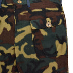 1980's HAND MADE WOODLAND CAMO FLEECE PANTS ... W37/L27
