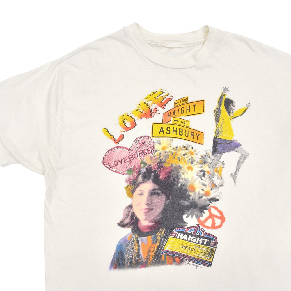 1990's HAIGHT ASHBURY LOVE & PEACE T-SHIRT ...