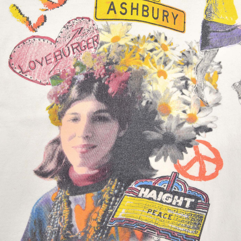 1990's HAIGHT ASHBURY LOVE & PEACE T-SHIRT ...
