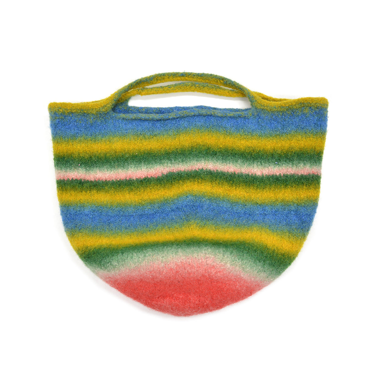 OLD HANDMADE BOILED WOOL BAG ...