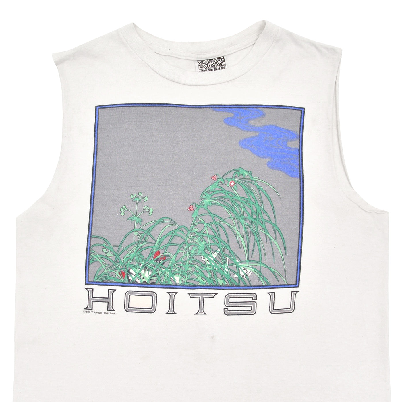 1980s WILDWOOD PRODUCTIONS HOITU ART CUT-OFF TANK...