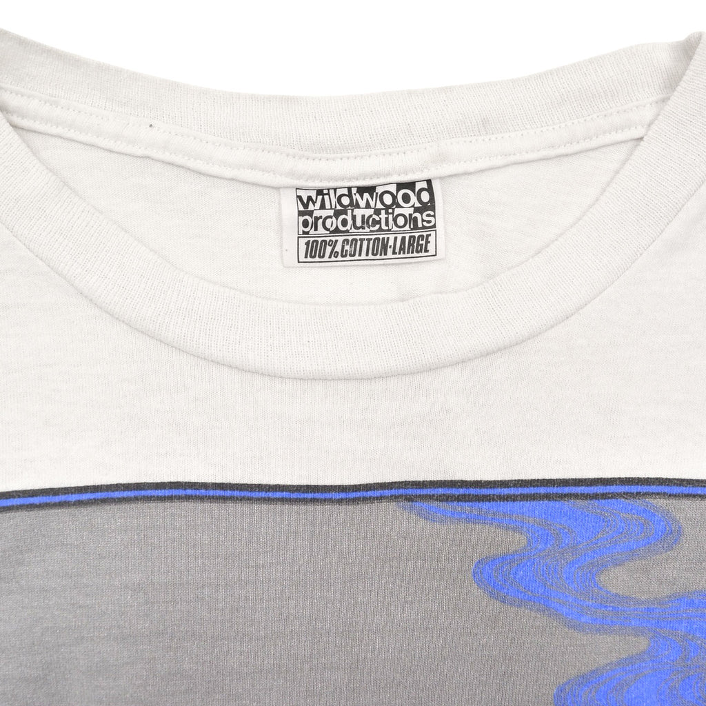 1980s WILDWOOD PRODUCTIONS HOITU ART CUT-OFF TANK...