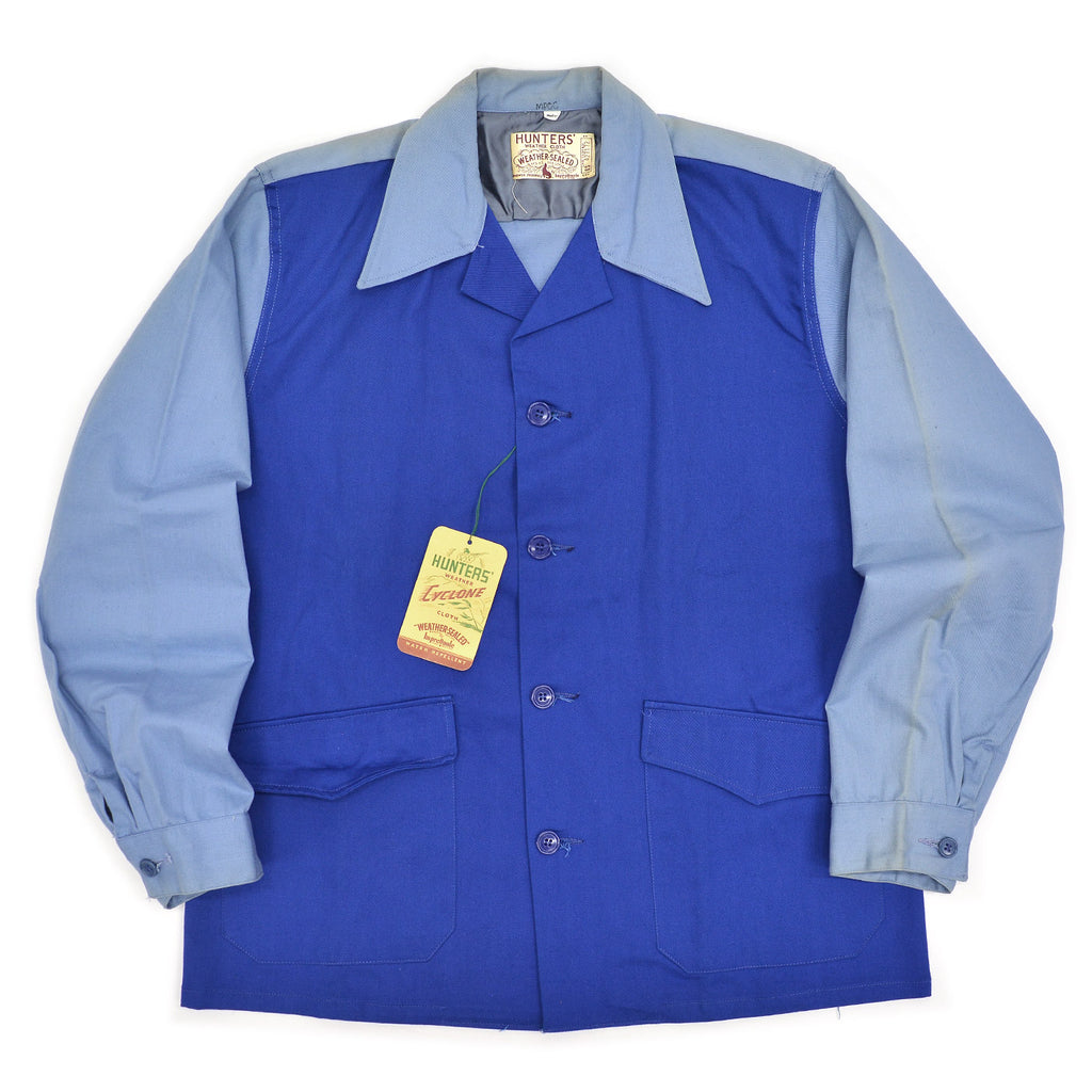 c.1950s DEADSTOCK HUNTER'S TWO-TONE JACKET / EXTREMERY RARE ... M