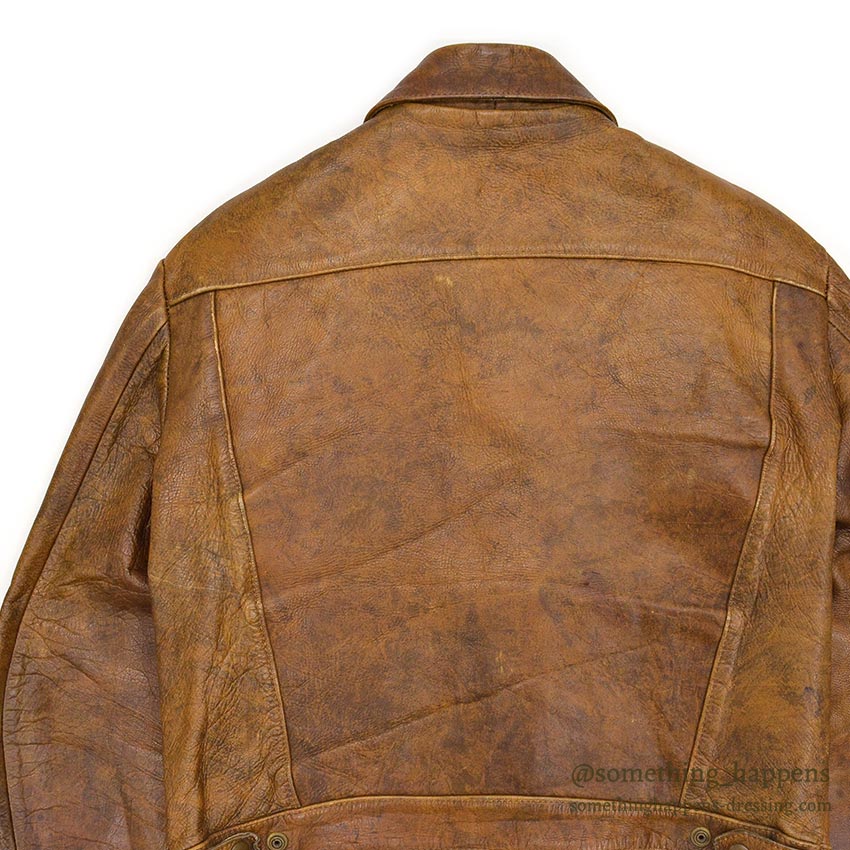 1970's IBEX TYPE3 LEATHER JACKET / EXTREMELY RARE ... L