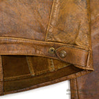1970's IBEX TYPE3 LEATHER JACKET / EXTREMELY RARE ... L