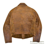 1970's IBEX TYPE3 LEATHER JACKET / EXTREMELY RARE ... L
