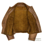 1970's IBEX TYPE3 LEATHER JACKET / EXTREMELY RARE ... L