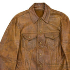 1970's IBEX TYPE3 LEATHER JACKET / EXTREMELY RARE ... L