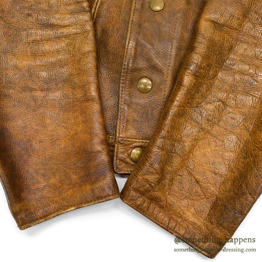 1970's IBEX TYPE3 LEATHER JACKET / EXTREMELY RARE ... L