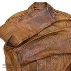 1970's IBEX TYPE3 LEATHER JACKET / EXTREMELY RARE ... L