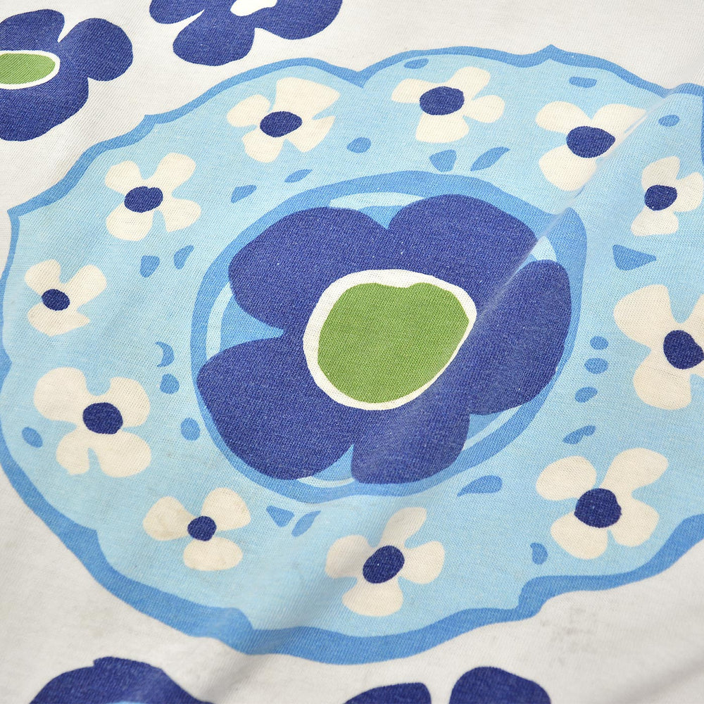 1970s JANTZEN FLOWER PRINT T-SHIRT ... L