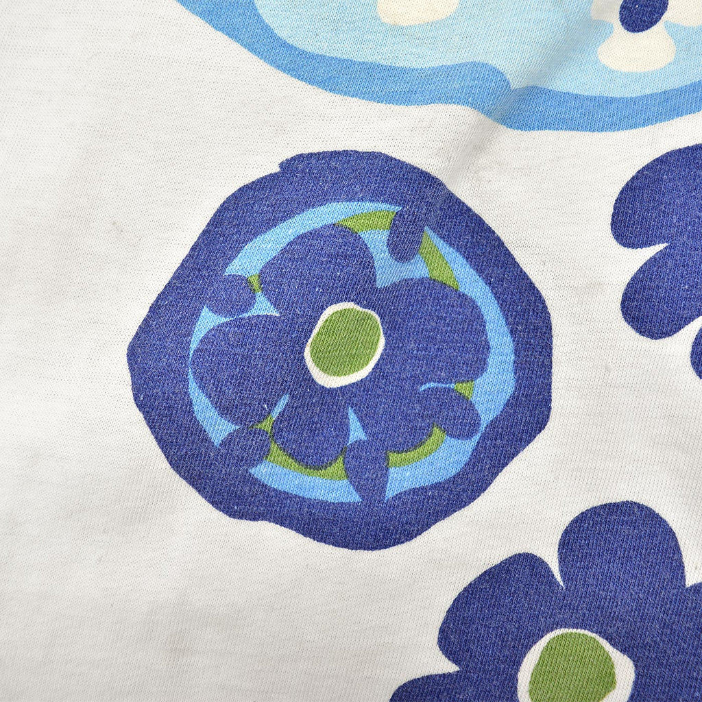 1970s JANTZEN FLOWER PRINT T-SHIRT ... L
