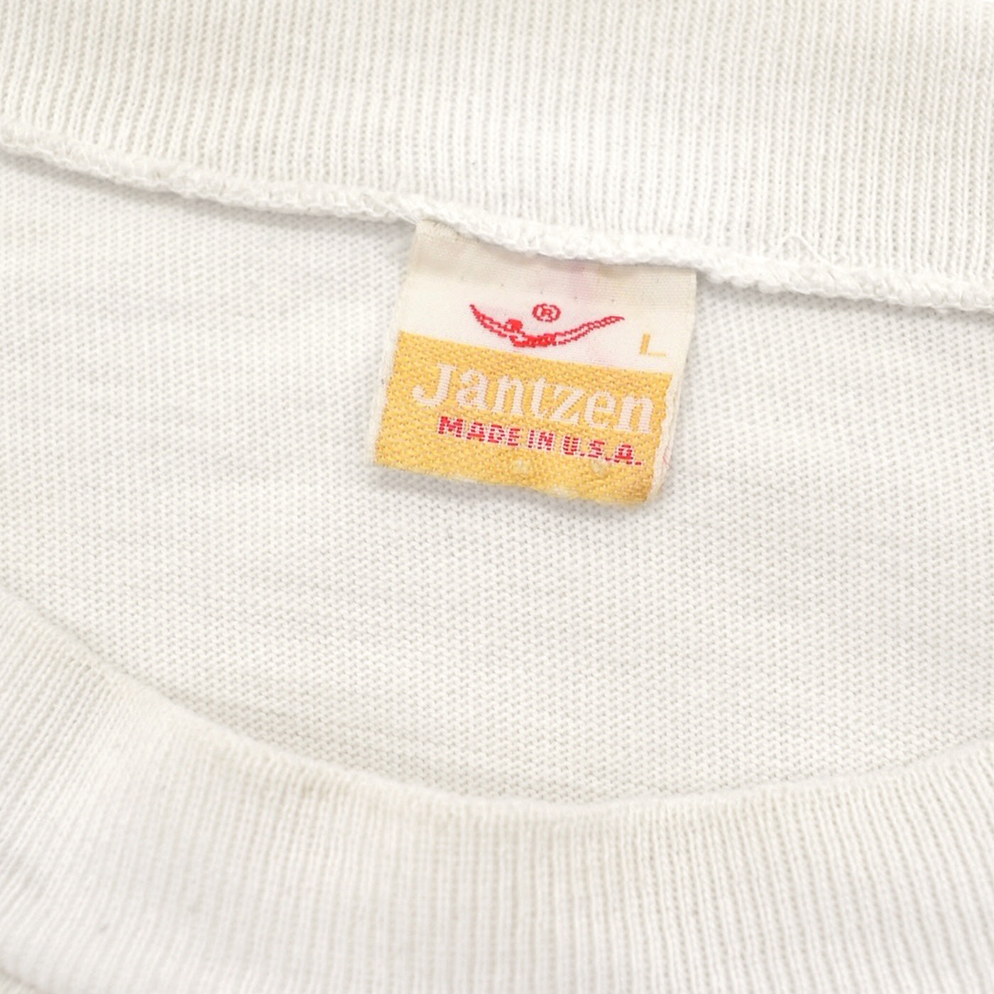 1970s JANTZEN FLOWER PRINT T-SHIRT ... L