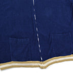 1970's JANTZEN TERRY CLOTH ZIP-UP SHIRT ... L