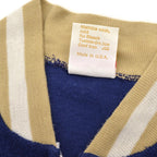 1970's JANTZEN TERRY CLOTH ZIP-UP SHIRT ... L