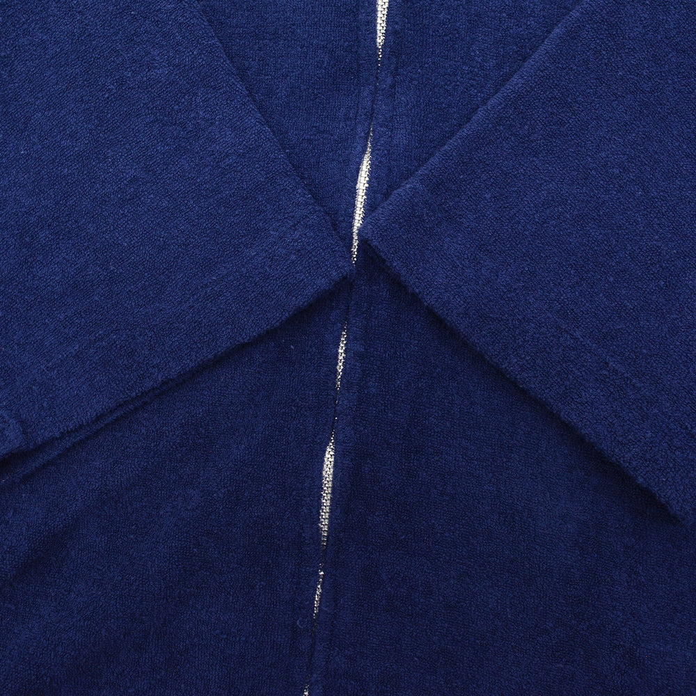 1970's JANTZEN TERRY CLOTH ZIP-UP SHIRT ... L
