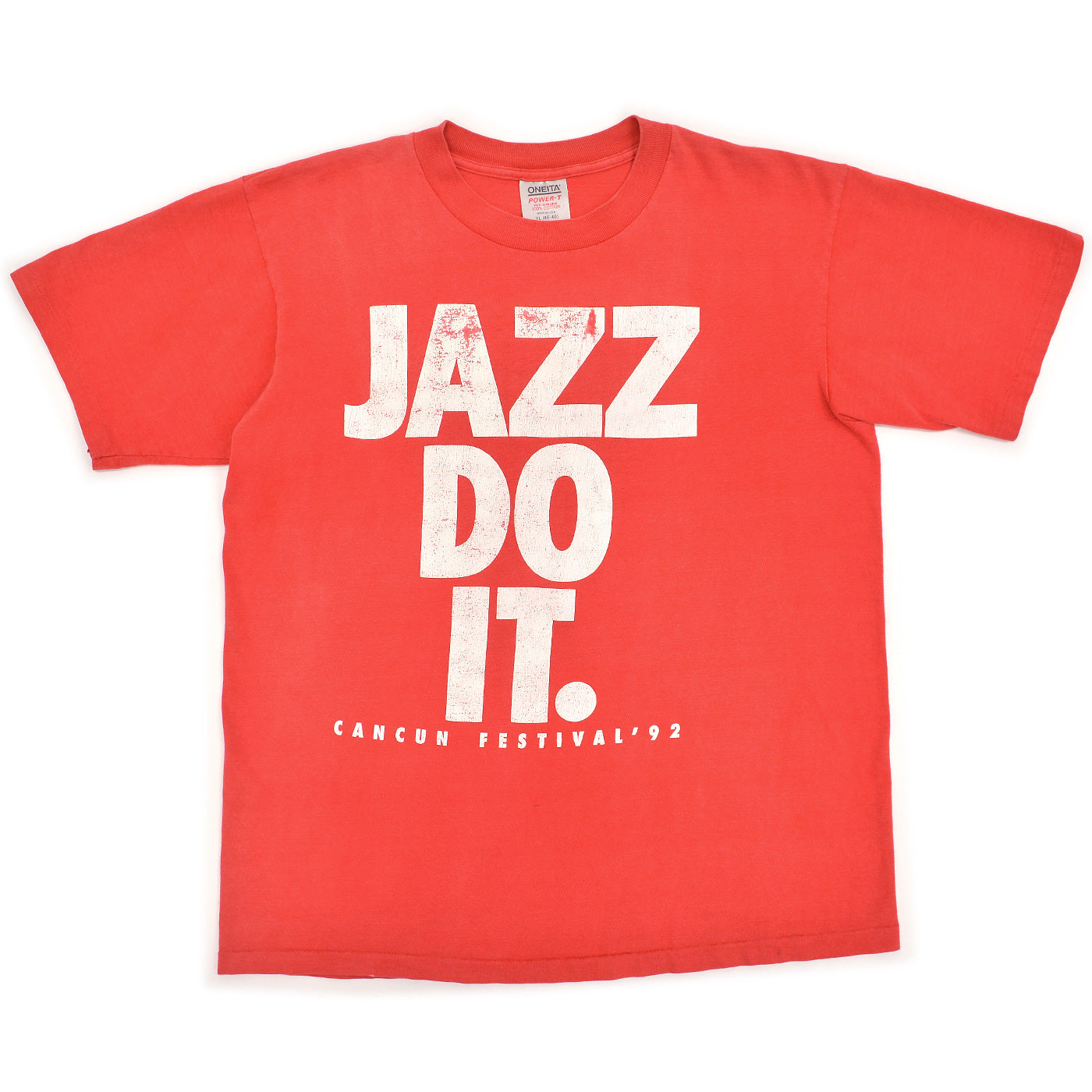 1990's ONEITA JAZZ DO IT.  T-SHIRT ... XL