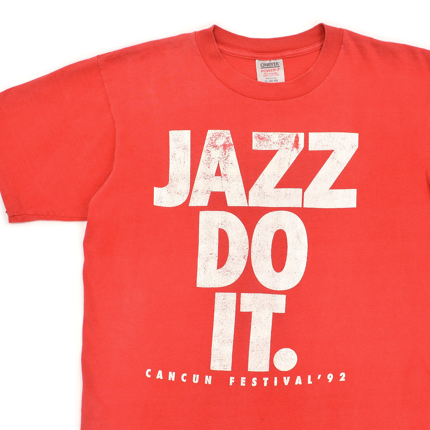 1990's ONEITA JAZZ DO IT.  T-SHIRT ... XL