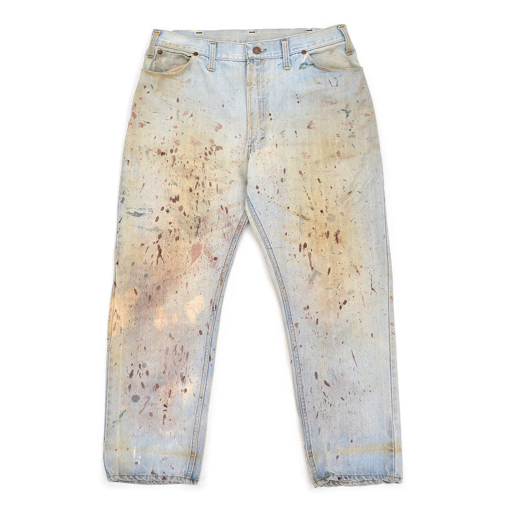 1970's JC Penney PAINTER JEANS ... W34.5/L29